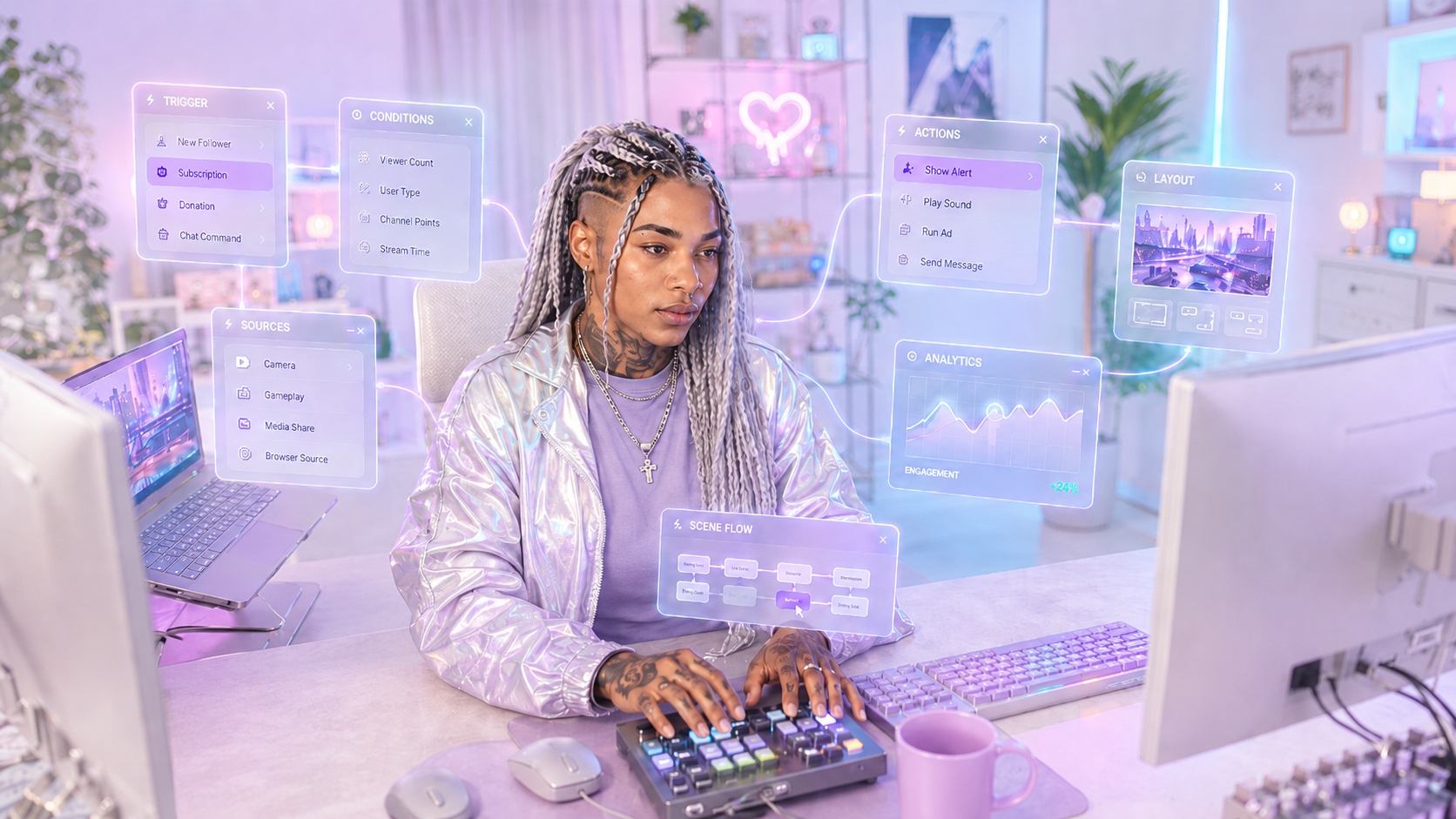 Studio managing revenue sharing and creator payouts